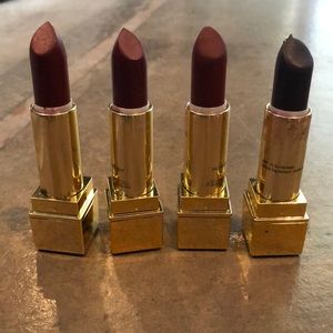 4 YSL Rouge Pur Couture lipstick tasters